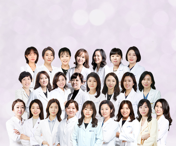 여의사 전문의가 직접상담 및 진료 이미지